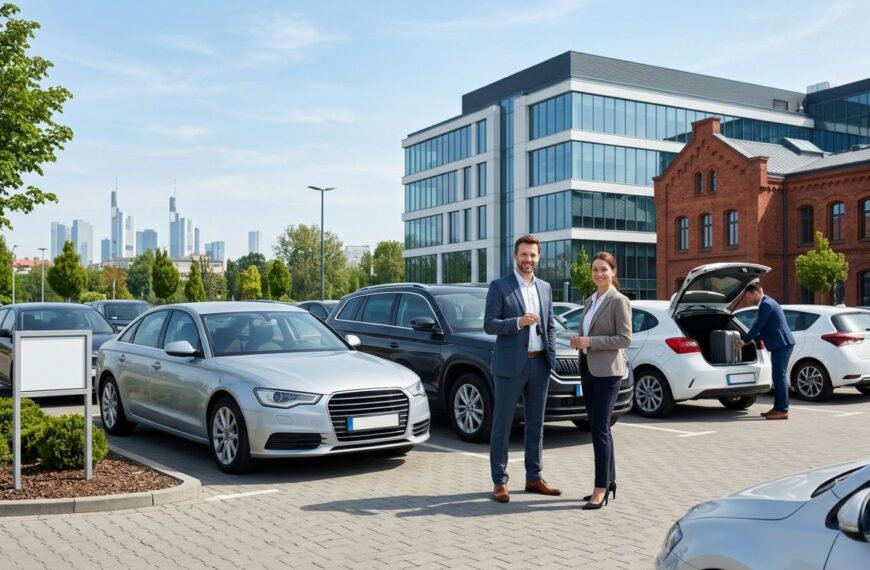 Wynajem samochodu dla firm: korzyści dla przedsiębiorców ze Śląska